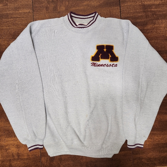 Vintage 90s Minnesota Pullover sweatshirt - Picture 1 of 6